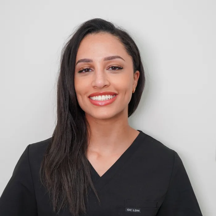 Nina, registered nurse and founder of Nina's Refinements